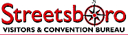 Logo Design for Streetsboro Visitors & Convention Bureau by Kent, Ohio artist Kenneth McGregor -- The Art Armory in historic downtown kent ohio, home to kent state university